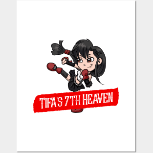 7th Heaven Chibi Final Fantasy 7 Tifa Lockhart Posters and Art